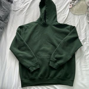 Dark Green Gildan Hoodie